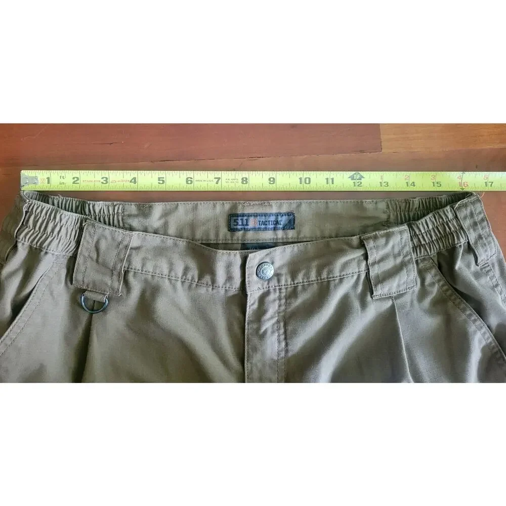 511 Tactical Cargo Pants Mens 36x34 Ripstop Khaki Pant Pockets Outdoor Utility